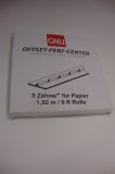 Offset-Perf-Center für Papier 8 Zähne/", 1,8-Meter-Rolle