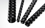 Renz Plastikbinderücken 14 mm 21 Ringe schwarz, 1 VE = 100 Stück