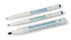 Huber Plus-Korrekturstift "3" breit / 1 Set mit 3 Stück