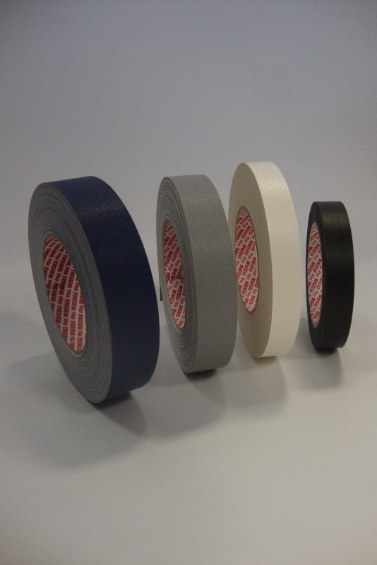 Selbstklebendes Fälzelband Papierband Regutaf  50 m x 25 mm schwarz 