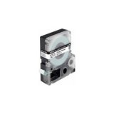 Epson LW 400 Etikettenkassette STARK HAFTEND Schrift: schwarz / Band: weiß / Breite: 12 mm / 9 Meter-Rolle