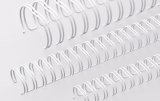 Renz Drahtkämme 9,5 mm (=3/8") Durchmesser, 2:1 Teilung, weiß, 1 VE = 100 Stück