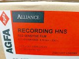AGFA-Film Record. Alliance HNS Spec.600BD 310 mm x 60 m, 1 Rolle