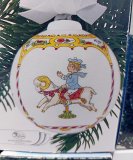 Hutschenreuther Weihnachtskugel Porzellankugel Jahrgang 1988 gebraucht, neuwertig, 1 Stück
